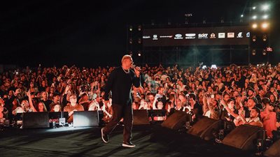 عمرو دياب يتألق في حفل مهرجان الجونة.. صور