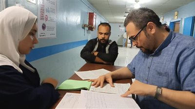 وكيل الطب العلاجى بالدقهلية يحيل المتغيبين بمستشفى بلقاس للتحقيق  