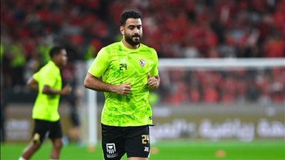 الفلسطيني عمر فرج يقود هجوم الزمالك أمام البنك الأهلي 