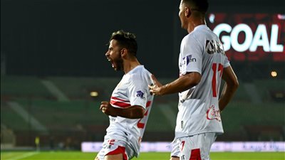 ناصر ماهر يتألق في مباراة الزمالك والبنك الأهلي
