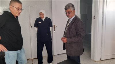 وكيل صحة شمال سيناء يتفقد مستشفى الشيخ زويد المركزي  
