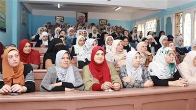 ندوة توعوية عن القيم والمبادئ والمعاملات الإسلامية بفتيات طنطا