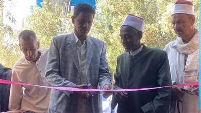إفتتاح مسجدي حمزة بن عبد المطلب بالغنيمية في أسوان