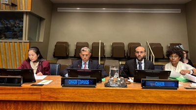 رئيس وكالة الفضاء المصرية يشارك في أعمال اللجنة الرابعة للأمم المتحدة