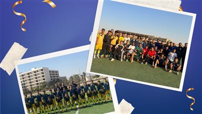 أجواء حماسية في مباراتين وديتين لنادي جامعة حلوان 