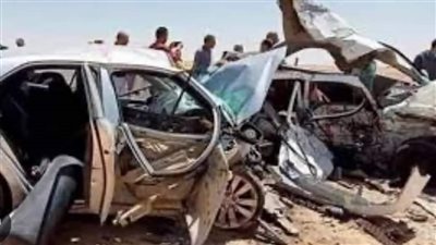 وفاة الضحية الخامسة في حادث تصادم سيارتين وتوك توك بكفر شكر
