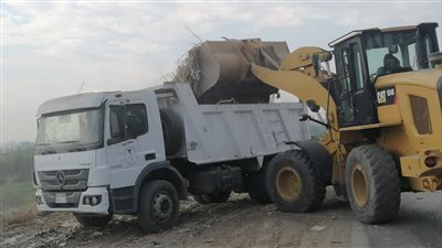 رفع 280 طن قمامة بمركز طلخا في الدقهلية