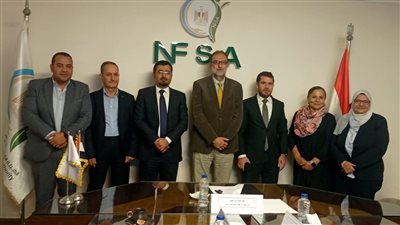 رئيس هيئة سلامة الغذاء يلتقي وفد مديرية الثروة الحيوانية بكردستان 