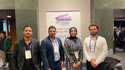 تمثيل مشرف لفريق “سلام لاب” التابع لمركز جامعة المنصورة للحفريات الفقارية