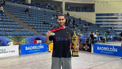 عمر شريف يهدي مصر ذهبية بطولة العالم لكرة السرعة