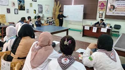 دورة تدريبية لصقل المهارات الكشفية لجوالي جامعة سوهاج 