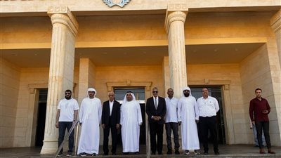 وفد مؤسسة زايد العليا لأصحاب الهمم يلتقي محافظ شمال سيناء ويتفقد مراكز التخاطب بالمحافظة