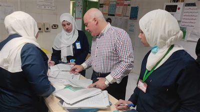 وكيل صحة القليوبية يتفقد مستشفى حميات بنها