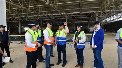 محافظ الفيوم يتفقد الأعمال الانشائية بمصنع يازاكي مصر للضفائر الكهربائية للسيارات   