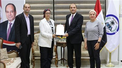 رئيس جامعة العريش يشهد ختام دورات وبرامج معهد ITI