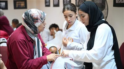 فن الأراجوز.. ضمن ورش 