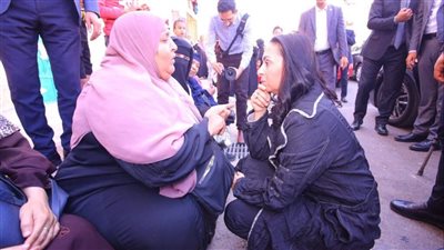 فرحة المواطنين بالإسكندرية بلقاء وزيرة التضامن الإجتماعي