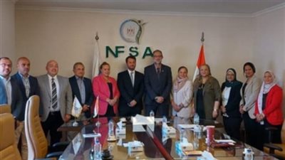 رئيس سلامة الغذاء يلتقى وفد مارس ريجلي لبحث المشروعات المشتركة 