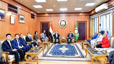  الدقهلية تناقش تعميق أواصر التعاون مع مقاطعة انخوي الصينية  