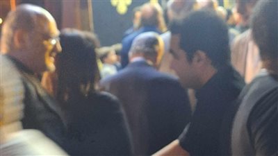 ميدو عادل يحضر عزاء الراحل مصطفى فهمي