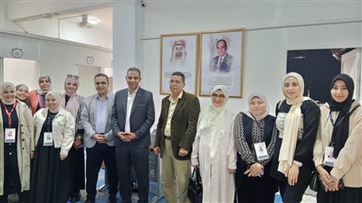 محافظ القليوبية يستقبل وفد مؤسسة زايد العليا الاماراتية لاصحاب الهمم