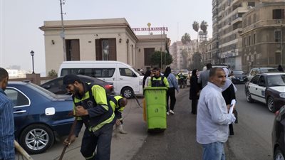 رفع 490 طن مخلفات بلدية وأتربة بنطاق مدينة المنصورة