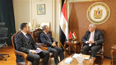 وزير التعليم العالي يستقبل سفير المغرب لبحث تعزيز العلاقات الأكاديمية