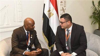 وزير الإسكان يلتقي مدير مؤسسة 