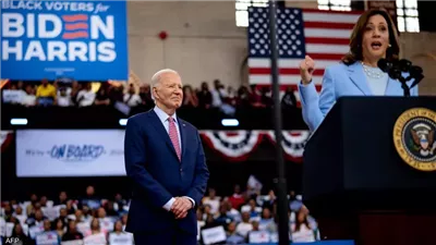 بايدن يدعو الناخبين للتصويت لكامالا هاريس عبر منصة 