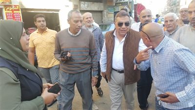 محافظ الدقهلية في جولة ميدانية بمدينة طلخا لمتابعة أحوال المواطنين 