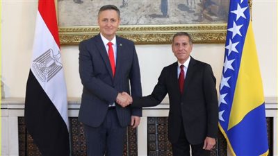 السفير المصري في سراييفو يقدم أوراق اعتماده إلى رئيس مجلس رئاسة البوسنة والهرسك