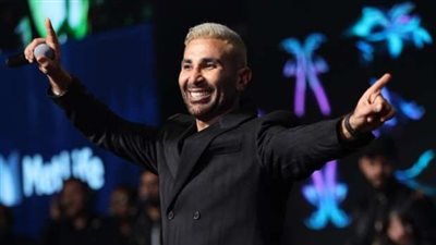 أول ظهور للفنان أحمد سعد بعد خضوعه لعملية جراحية (صور)