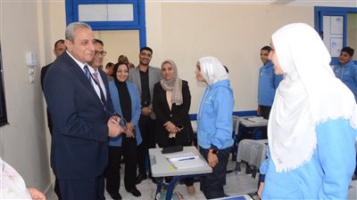 محافظ الغربية يتفقد أول مدرستين للتكنولوجيا التطبيقية بطنطا 