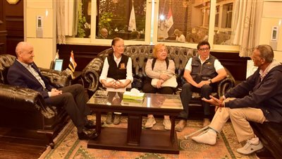 لبحث الاكتشافات الأثرية.. محافظ الأقصر يلتقي وفد البعثة الأثرية المكسيكية العاملة بالعساسيف 