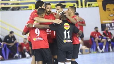  الأهلي على رأس المجموعة الأولى ببطولة العالم لأندية الطائرة
