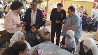 إقبال كبير على فعاليات قصور الثقافة في أسبوع حياة كريمة بالسنبلاوين