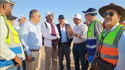 نائب وزير الإسكان يزور محطة معالجة كيمان المطاعنة بالأقصر 