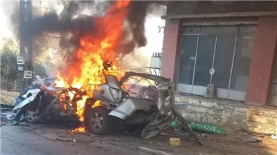   مقتل سيدة وإصابة شخص آخر في استهداف مسيرة إسرائيلية لسيارة في جبل لبنان