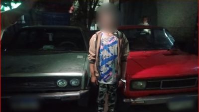 سقوط سارق سيارات المواطنين في مصر القديمة