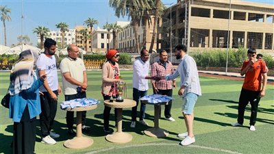 فريق كلية السياحة والفنادق يتوج ببطل كأس رئيس جامعة الأقصر للمرة الثالثة 