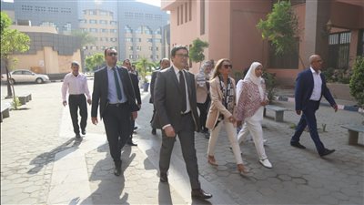 وزير الثقافة يتفقد منشآت أكاديمية الفنون