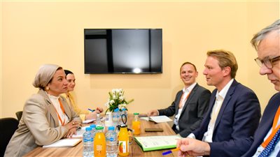 وزيرة البيئة تبحث مع نظيرها الألماني التعاون في مبادرة الحلول القائمة على الطبيعة ENACT 