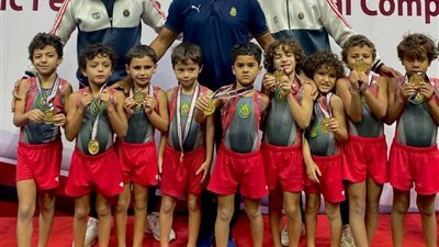 جمباز صيد أكتوبر يحصد 9 ميداليات ذهبية فى بطولة كأس مصر 