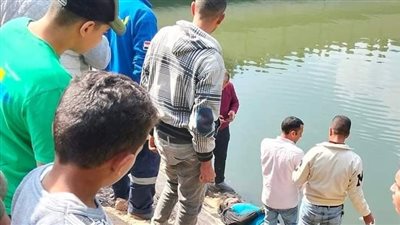 غرق شاب بترعة سمنود في الغربية