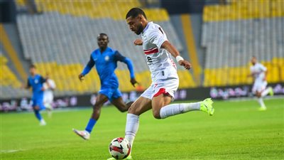 مصطفى شلبي يحرز الهدف الثانى للزمالك في شباك سموحة 
