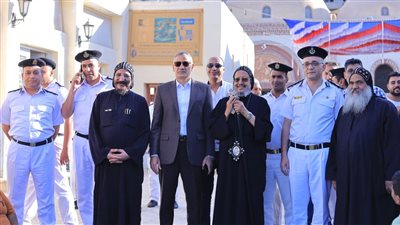 مدير أمن الأقصر يتفقد دير الشهيد مارجرجس استعدادا لانطلاق الاحتفال السنوي 
