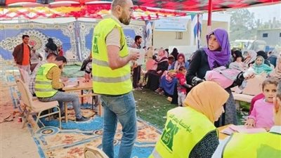 استمرار أعمال القافلة الطبية المشتركة بين جامعة قناة السويس ومؤسسة مصر الخير 