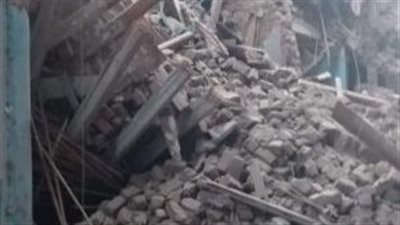 إنهيار منزلين مكونين من طابقين بجرجا| تفاصيل