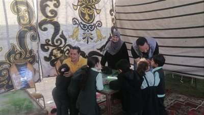 1100 مستفيد من القافلة التنموية المتكاملة بالدقهلية