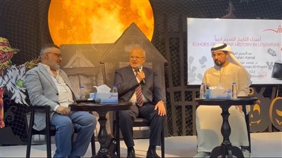الخشت يناقش تاريخ حركة الحشاشين في معرض الشارقة الدولي للكتاب 